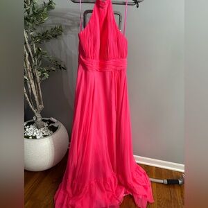 Mac Duggal Vibrant Pink Gown